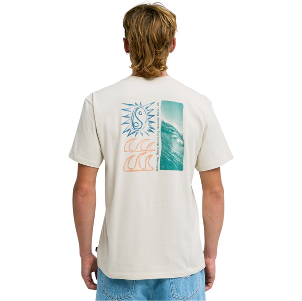 2026 Billabong Mens The Feeling T-Shirt EBYZT00564 - Chino